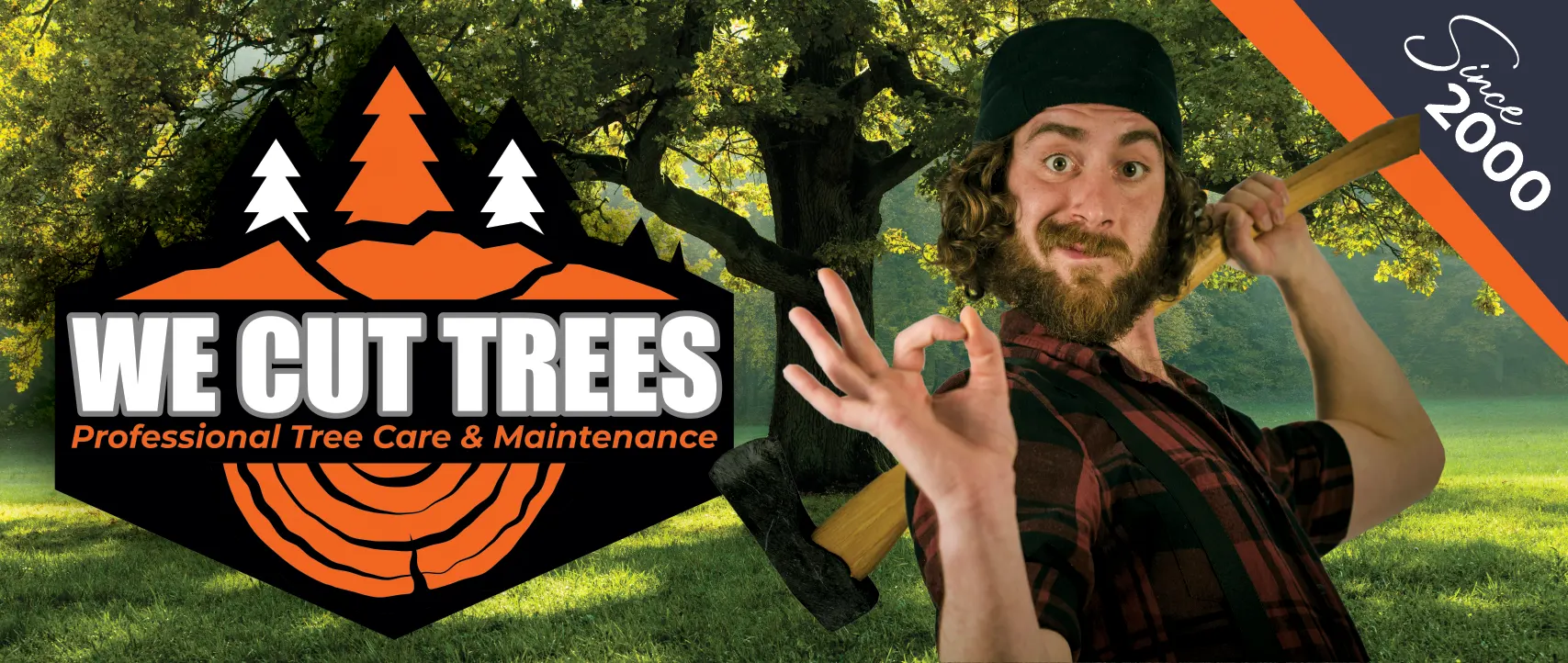 We Cut Trees Web Banner - 18 May 2022